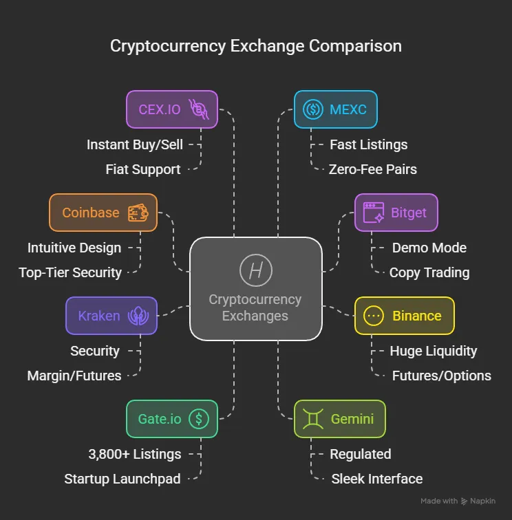 Crypto Exchange Comparison