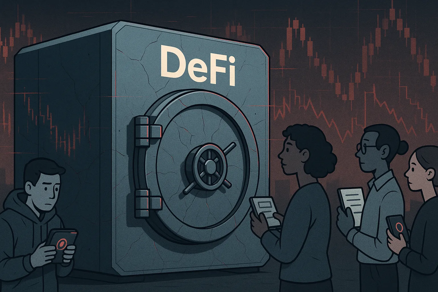DeFi with invisible cracks
