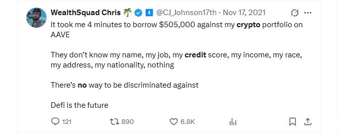 faster access without credit checks