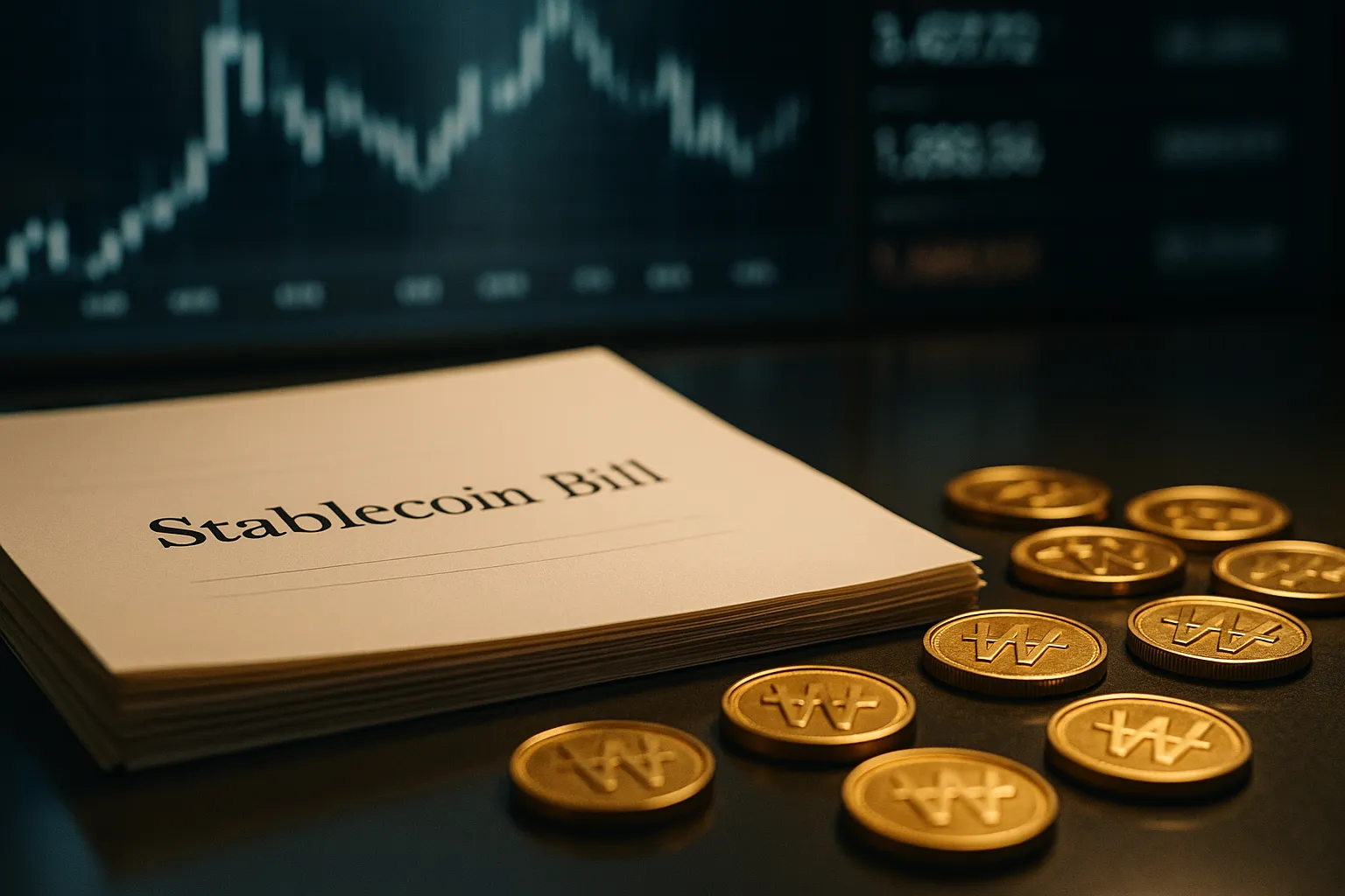 won-backed stablecoin bill