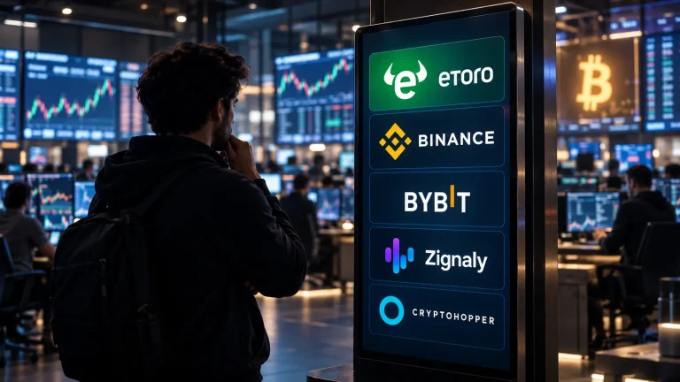 copy trading platform kiosk