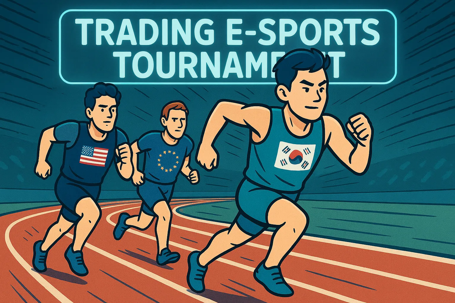 Cross-border trading tournaments