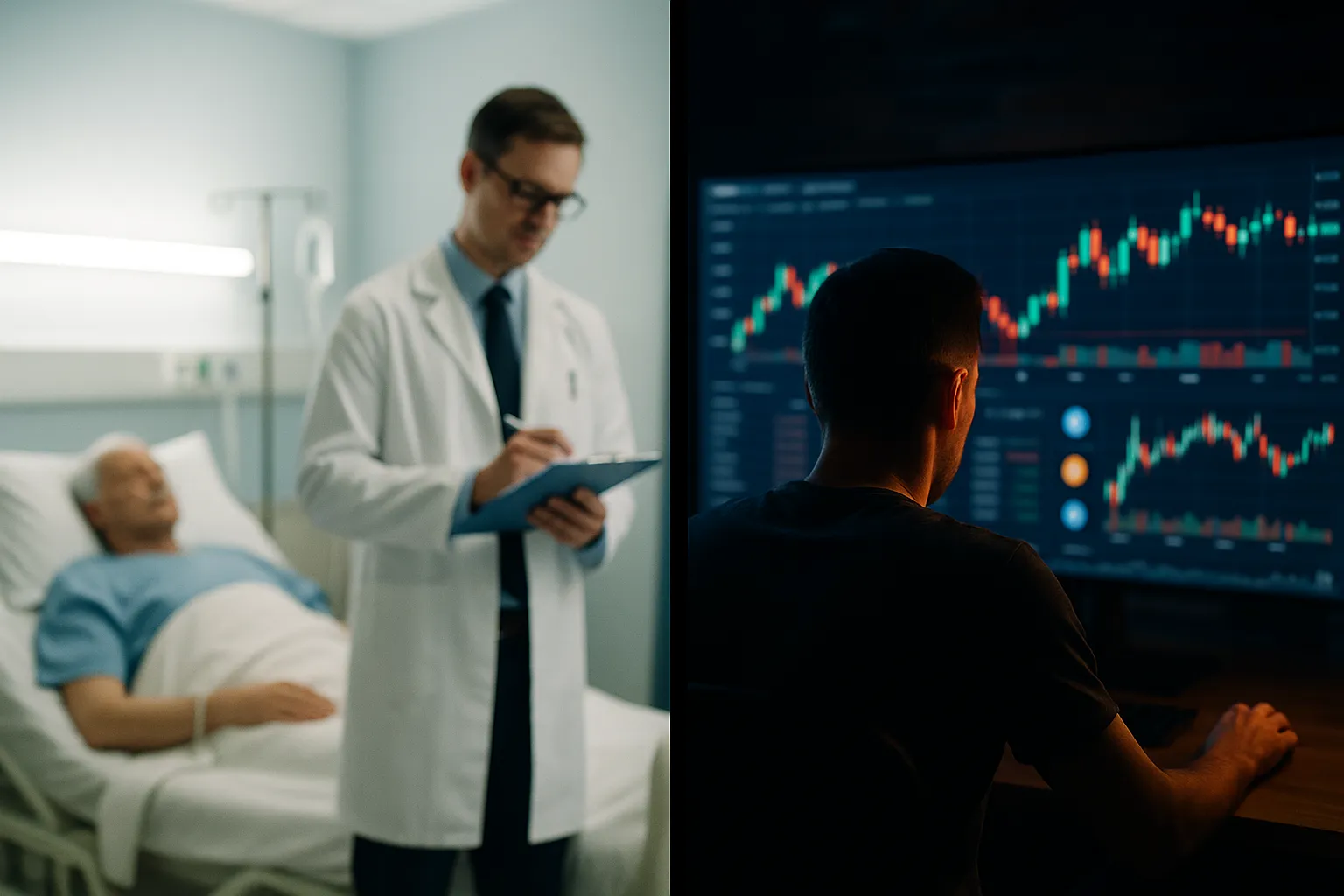 Pfizer patient Vs Trader