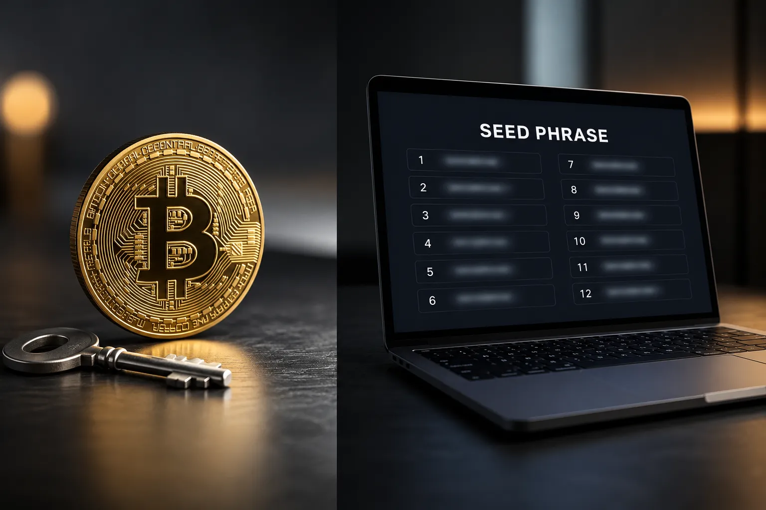 private key and seed phrase