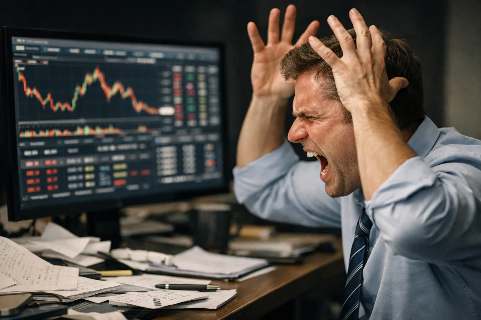 mentally burnout trader