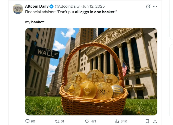 putting all eggs in one basket