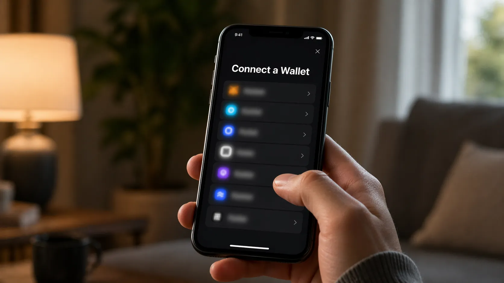 connecting wallet in M2E app